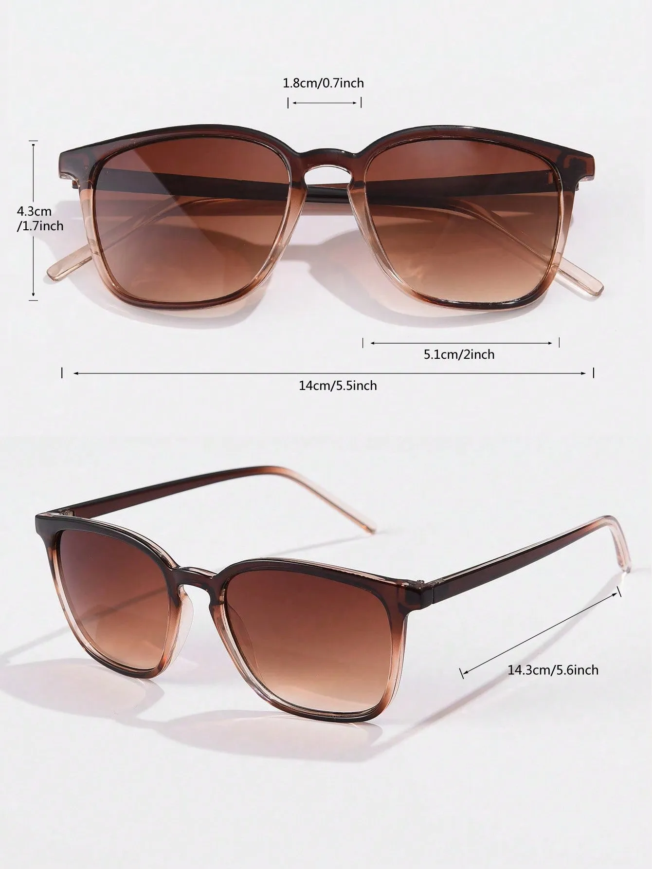 1pc Square Shaped Sunglasses