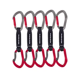 5 Pack - Alpha Sport Climbing Quickdraw 12cm