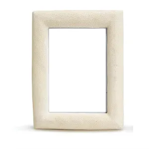 5X7 IVORY SHAGREEN TEXTURE FRAME