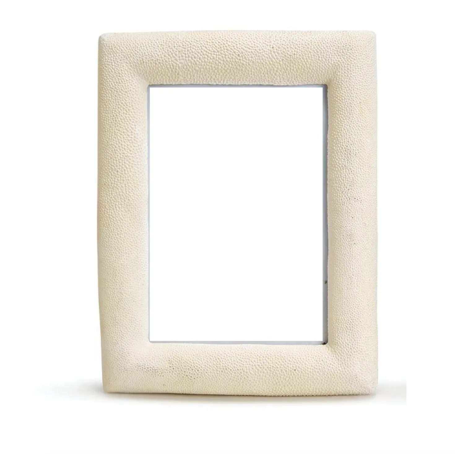 5X7 IVORY SHAGREEN TEXTURE FRAME