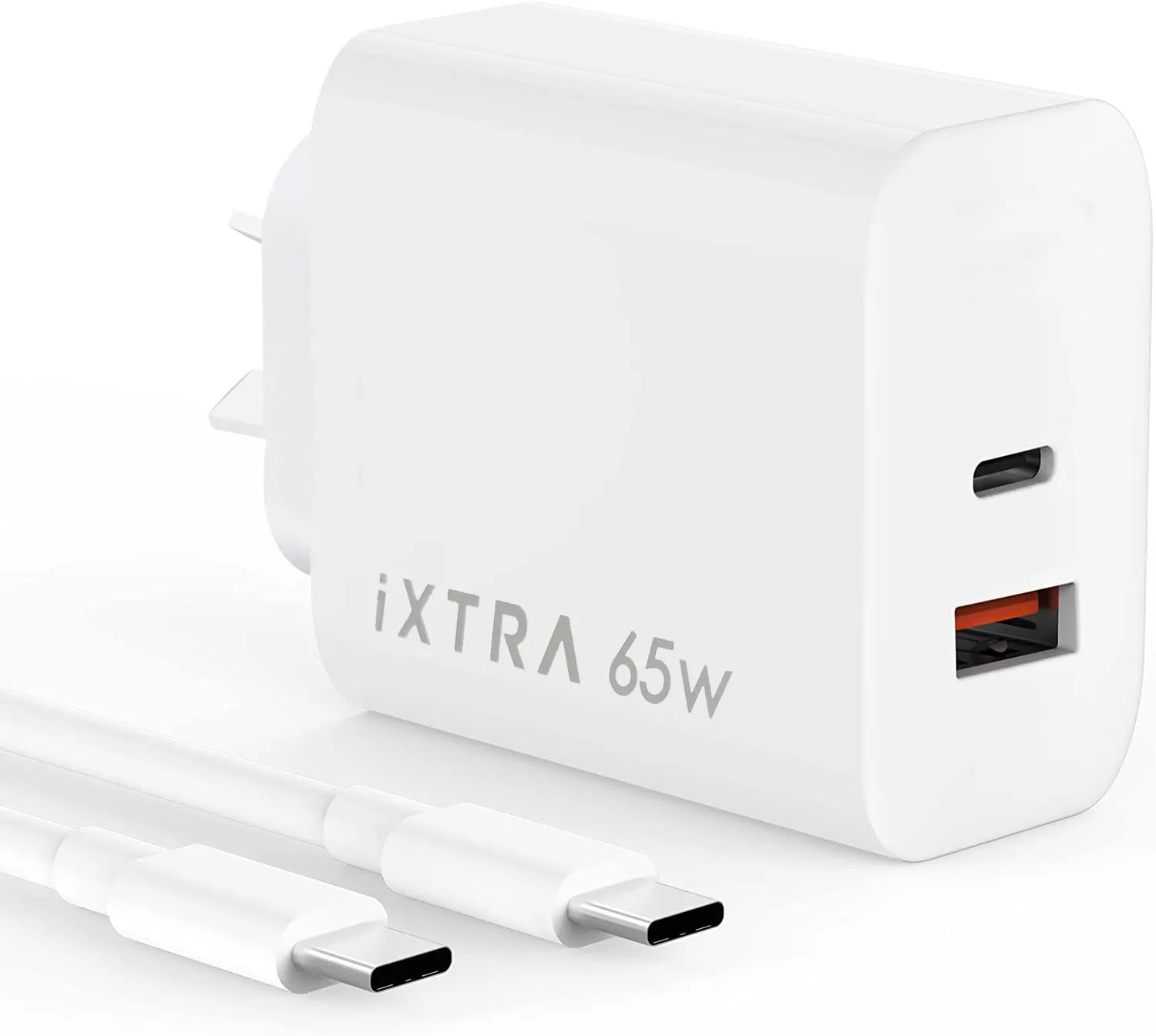65W DUAL Fast Wall Charger Adaptor For iPhone iPad