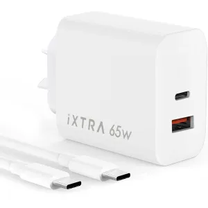 65W DUAL Fast Wall Charger Adaptor For iPhone iPad