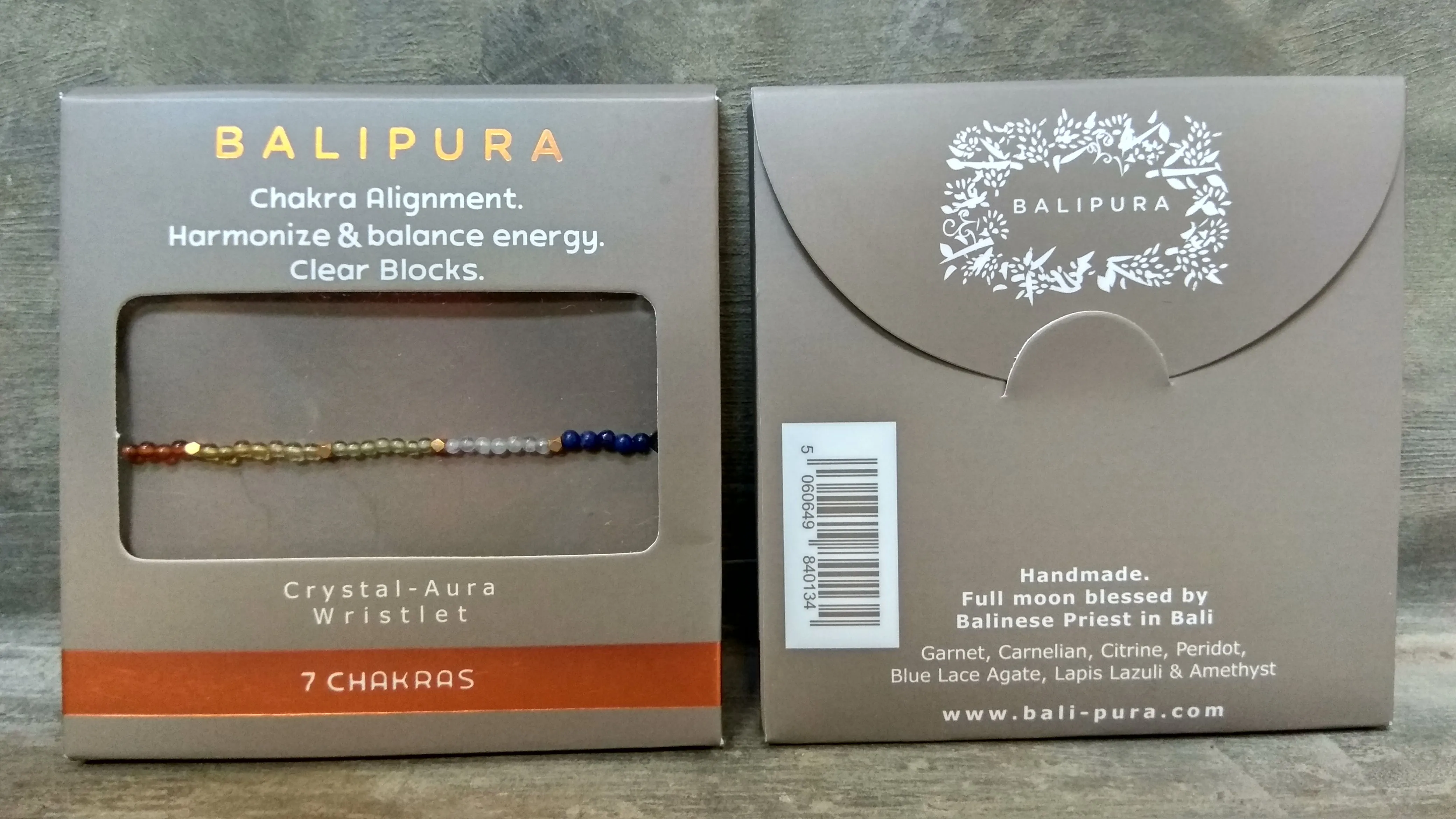7 CHAKRAS ~ Wristlet