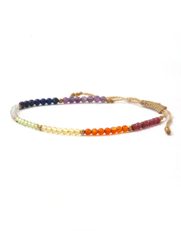 7 CHAKRAS ~ Wristlet