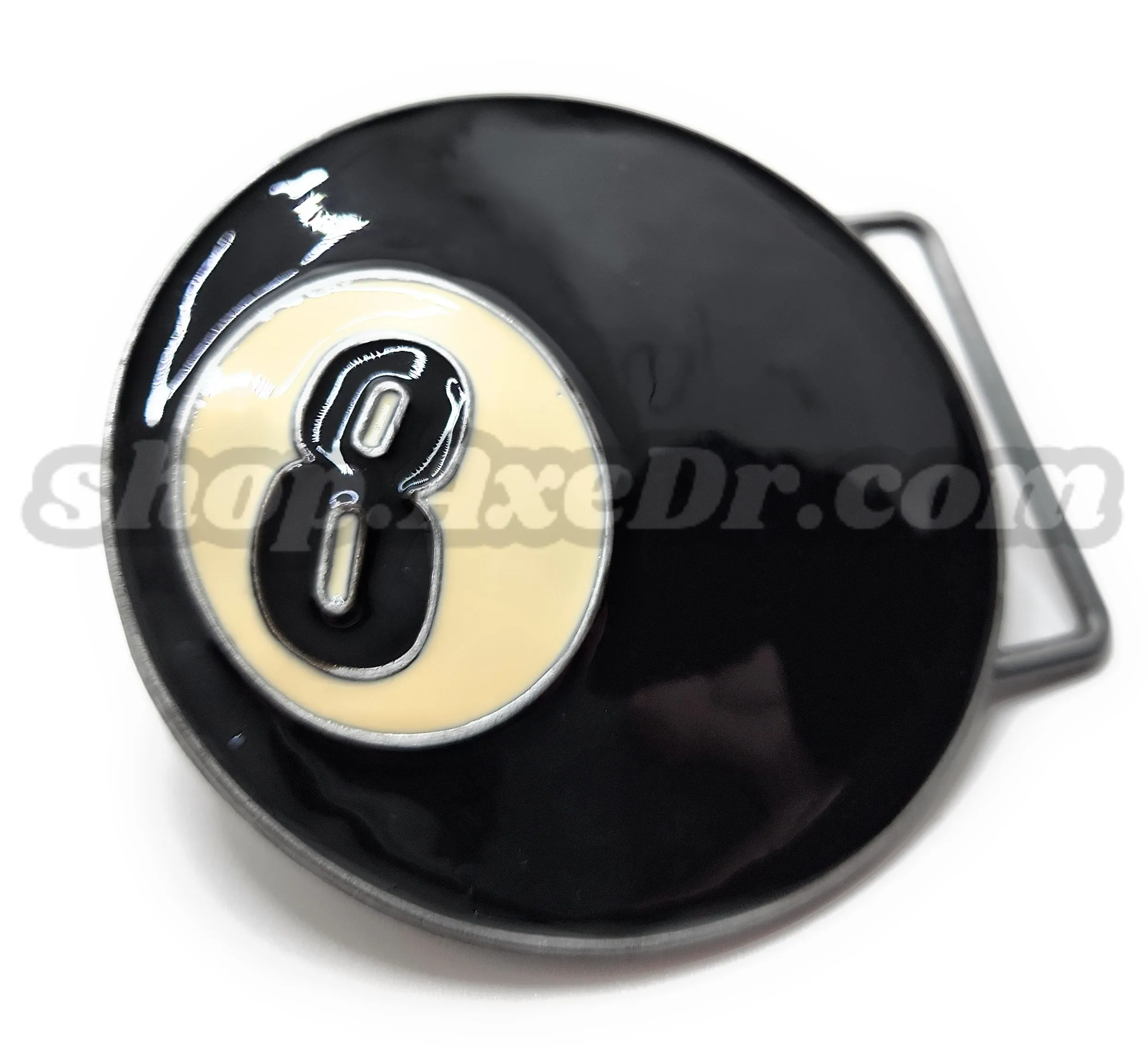 8 Ball Belt Buckle