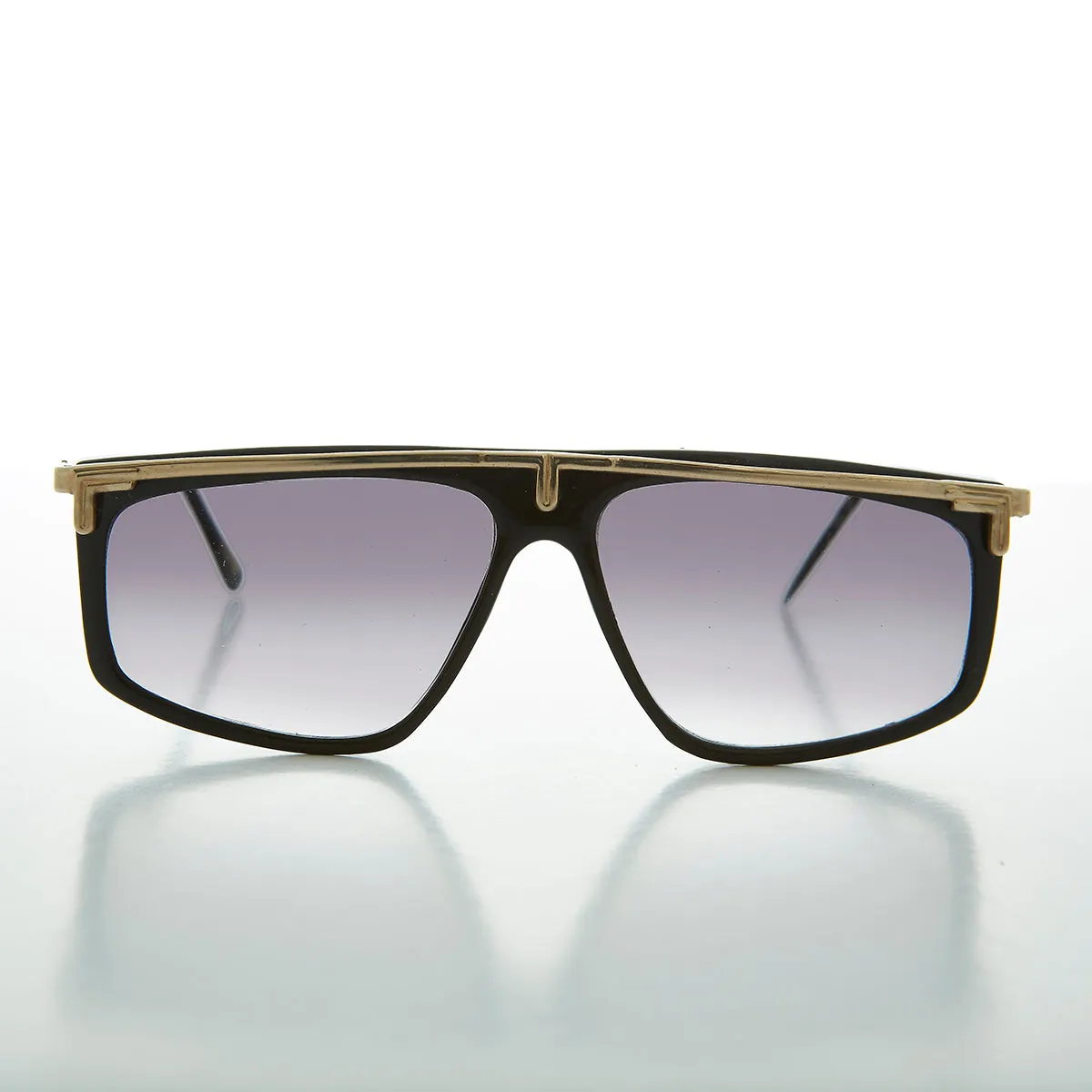 80s Hip Hop Flat Top Vintage Sunglass - Rome