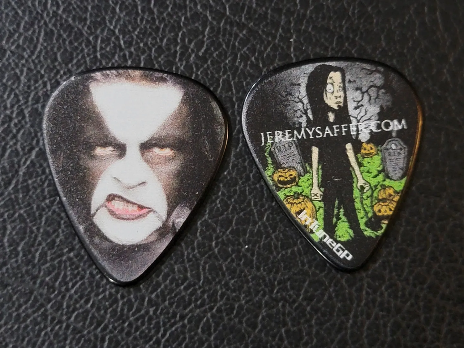 Abbath Business Card Guitar Pick