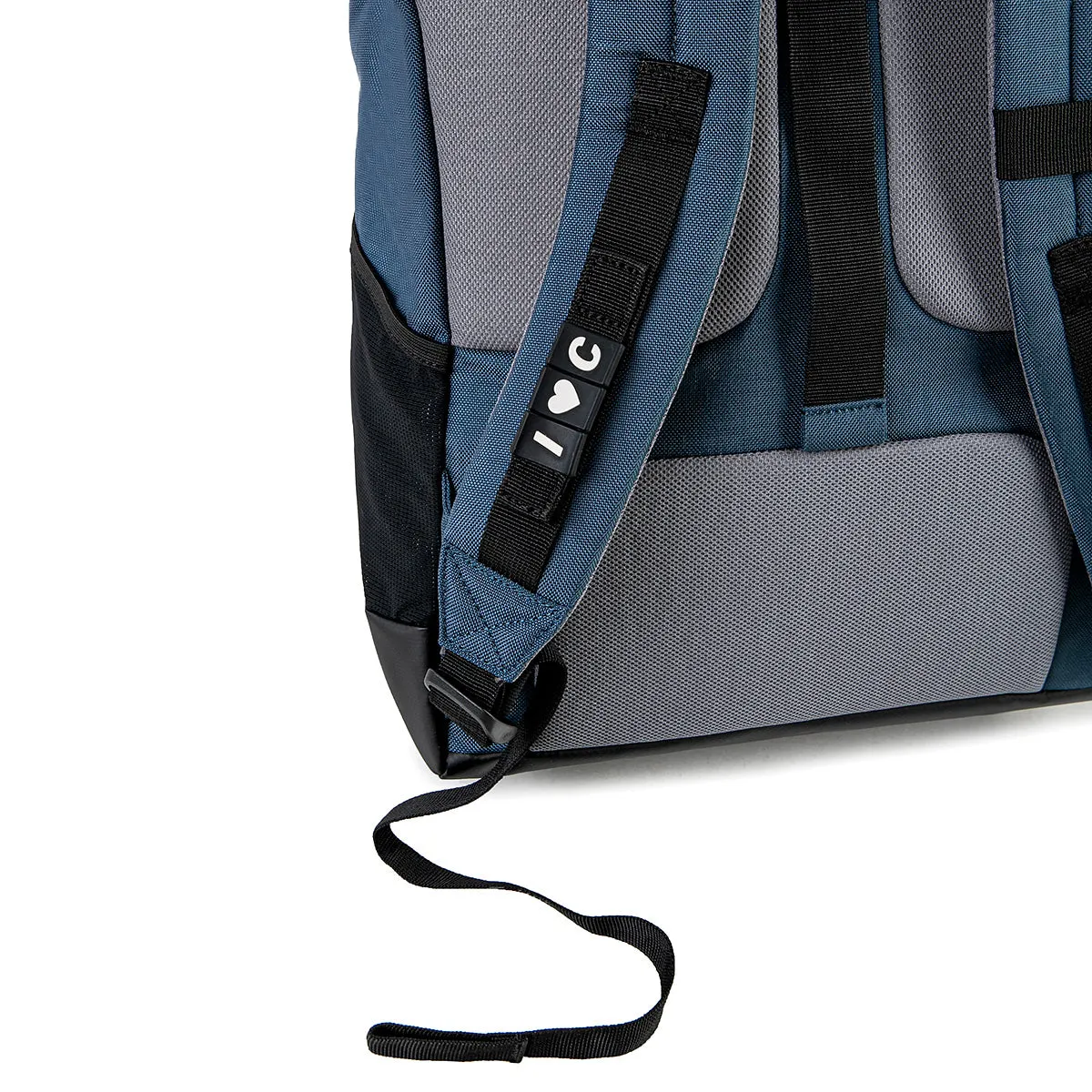 Abstract Rolltop Backpack 14"
