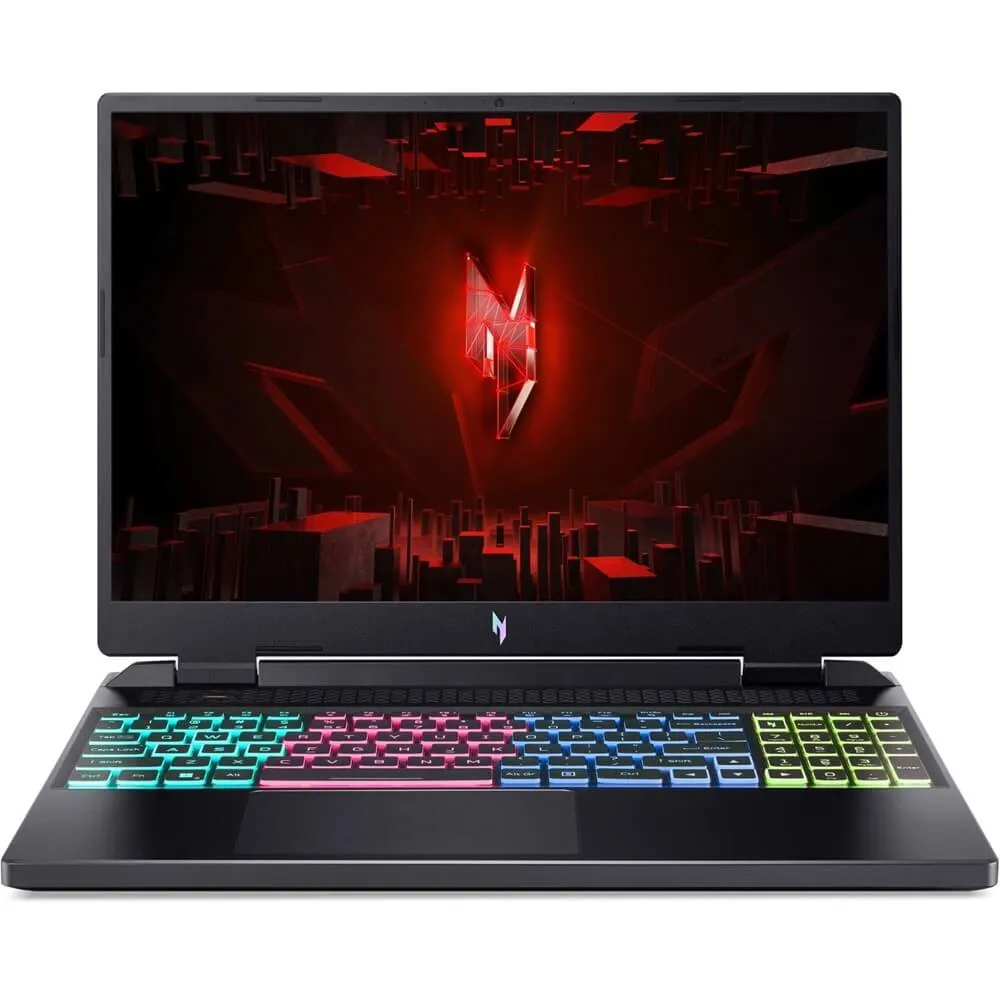 Acer Nitro 16 AN16-51 Gaming Notebook PC – Core i5-13500H / 16.0″ WUXGA / 16GB RAM / 512GB SSD / NVIDIA RTX 4050 6GB / Win 11 Home / Obsidian Black (NH.QJMEA.002)