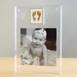 Acrylic Frame Baby Feet