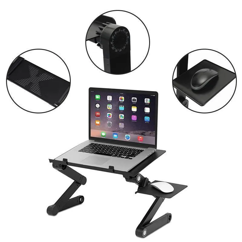 Adjustable Folding Laptop Desk