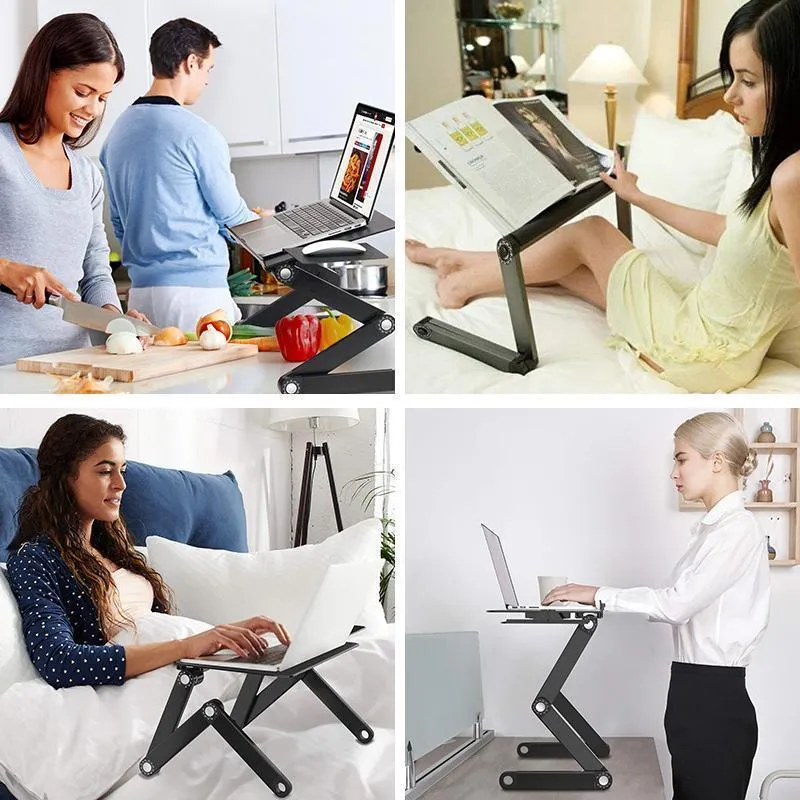 Adjustable Folding Laptop Desk