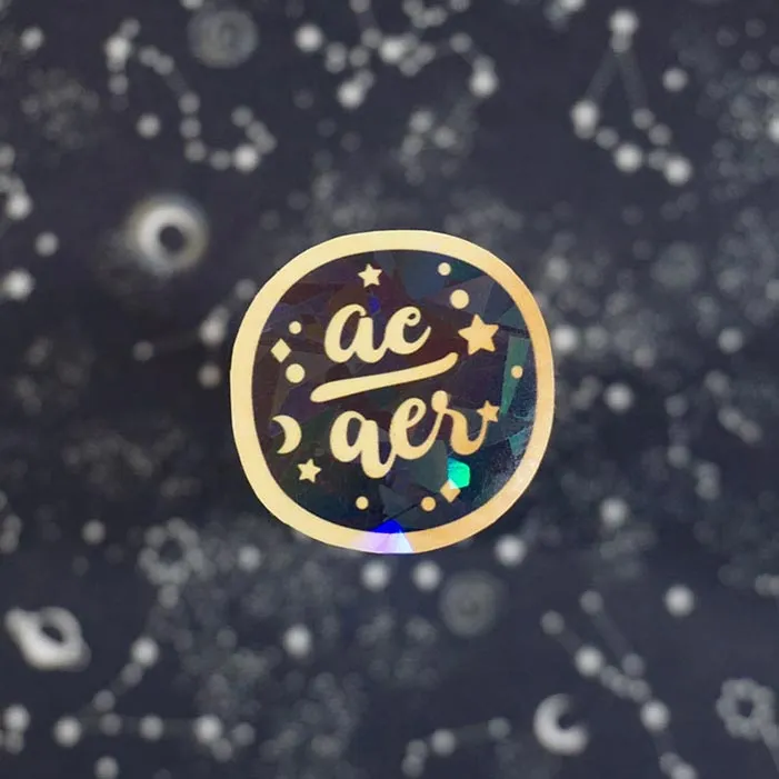 Ae/Aer | Holographic Sticker