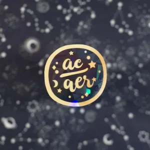 Ae/Aer | Holographic Sticker