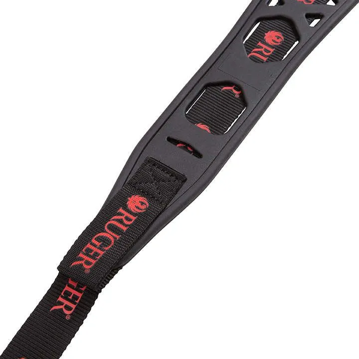 Allen Ruger Boulder Rubber Sling with Swivels, Black & Red