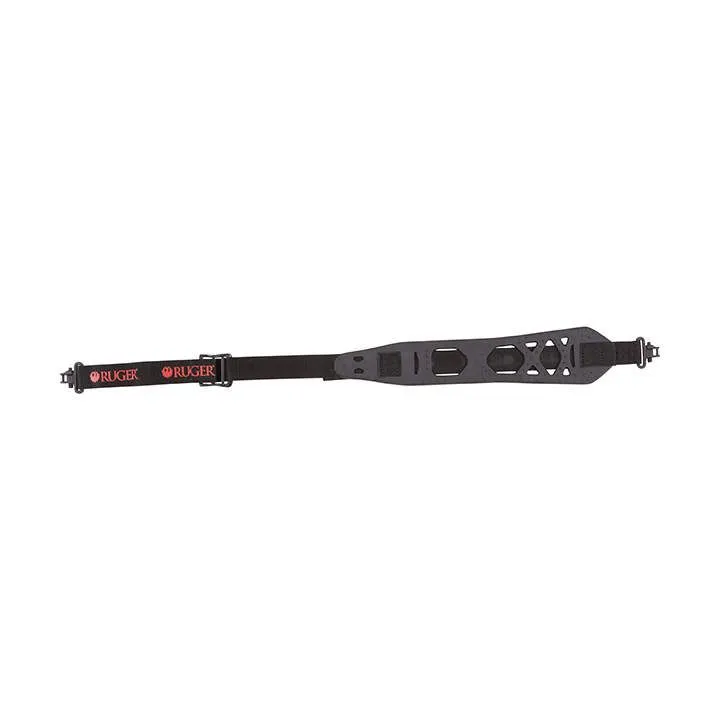 Allen Ruger Boulder Rubber Sling with Swivels, Black & Red