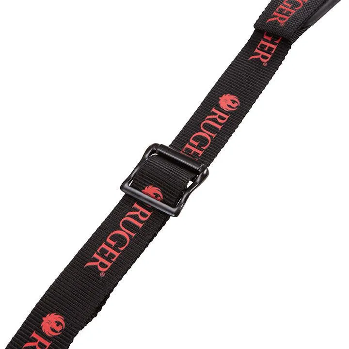 Allen Ruger Boulder Rubber Sling with Swivels, Black & Red
