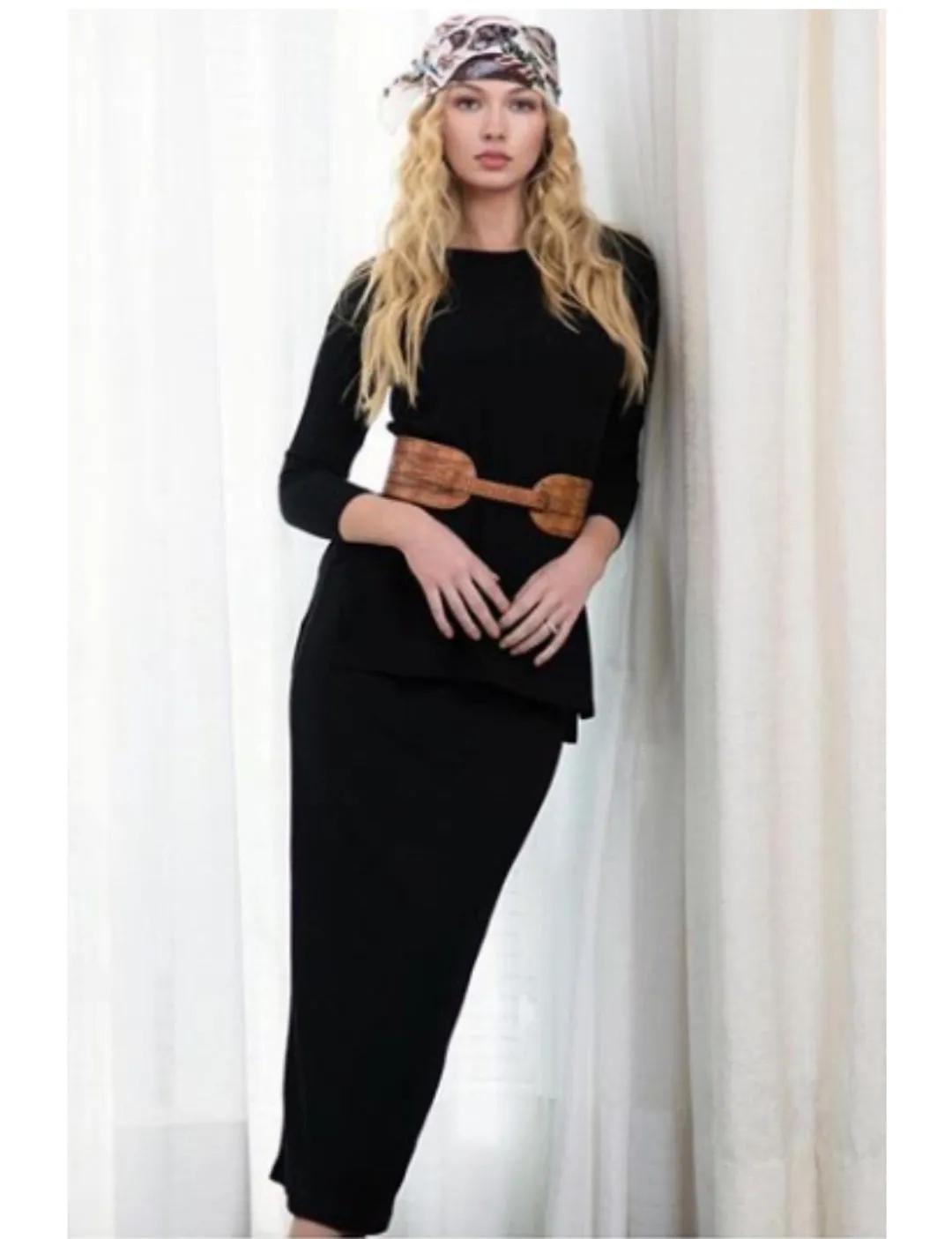 Alligator Wide Belt | Black
