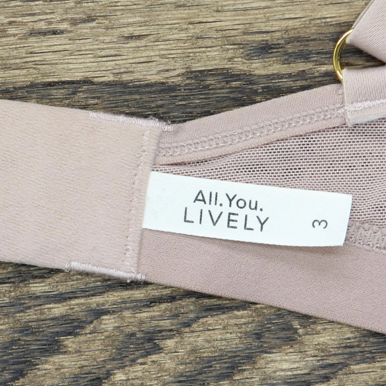 All.you.lively Women's Palm Lace Busty Bralette Brown 3