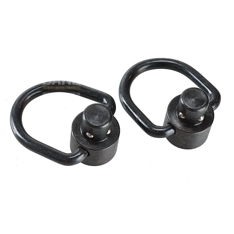 Alpha Parts Circle Steel QD Sling Swivel Set