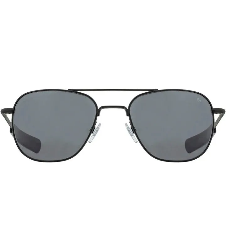 American Optical Original Pilot | Progressive Prescription Sunglasses | Black