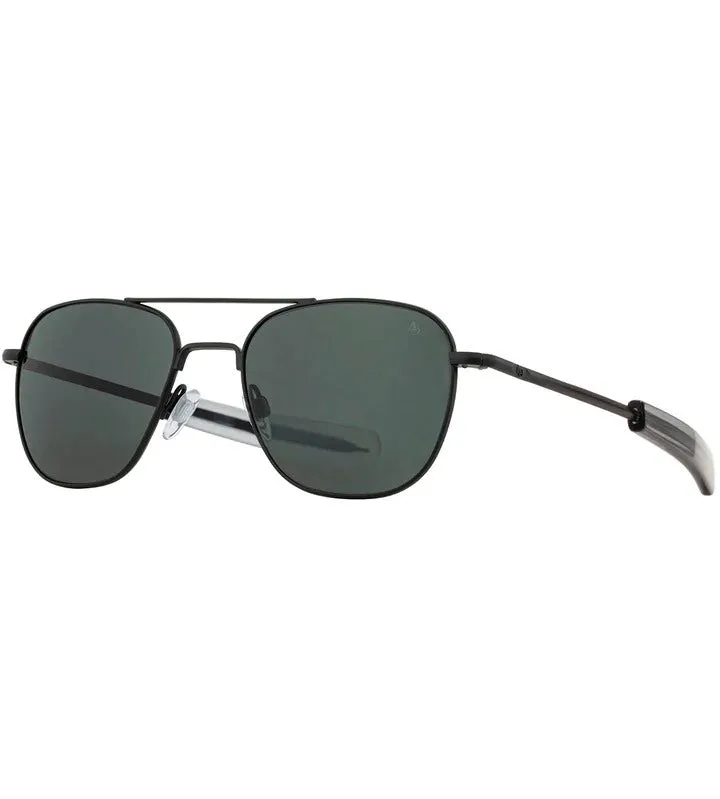 American Optical Original Pilot | Progressive Prescription Sunglasses | Black