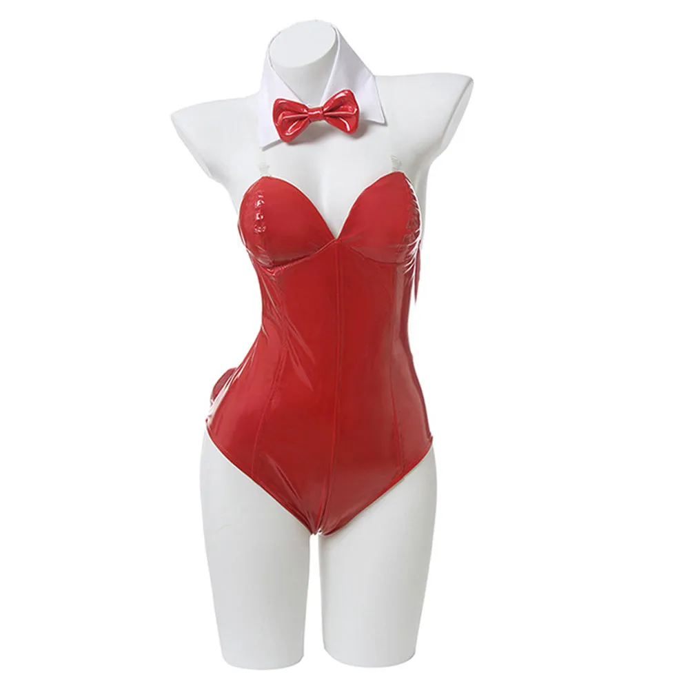 Anime Saenai Heroine no Sodatekata Women Sexy Jumpsuit Cosplay Costume Eriri Spencer Sawamura Sexy Red Bunny Girl Costume