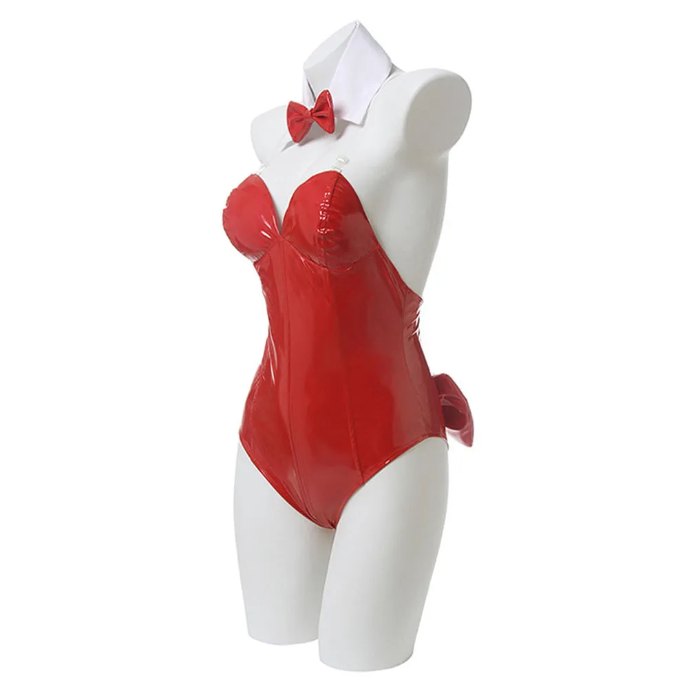 Anime Saenai Heroine no Sodatekata Women Sexy Jumpsuit Cosplay Costume Eriri Spencer Sawamura Sexy Red Bunny Girl Costume