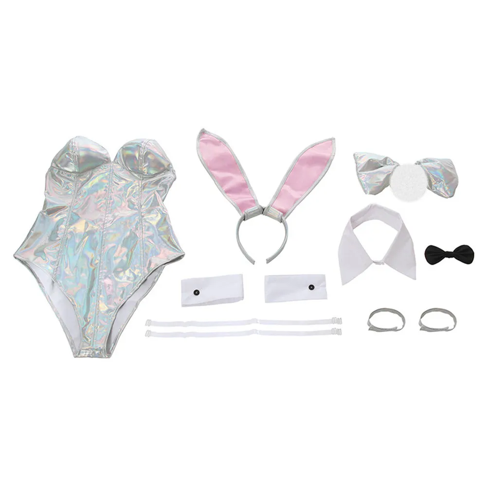 Anime Saenai Heroine no Sodatekata Women Sexy Jumpsuit Cosplay Costume Megumi Kato Bunny Girl Costume