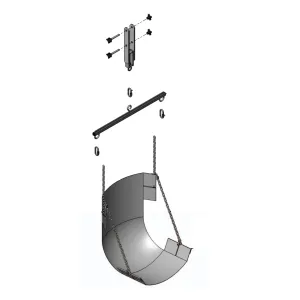 Aqua Creek Sling Seat Assembly - Scout and Spa Series Lifts