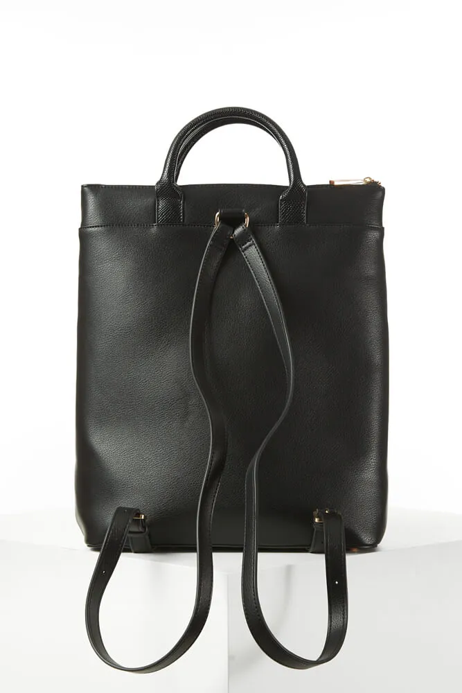 Audrey Black Laptop Backpack