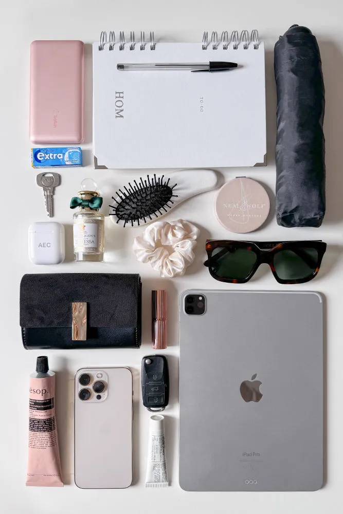 Audrey Black Laptop Backpack