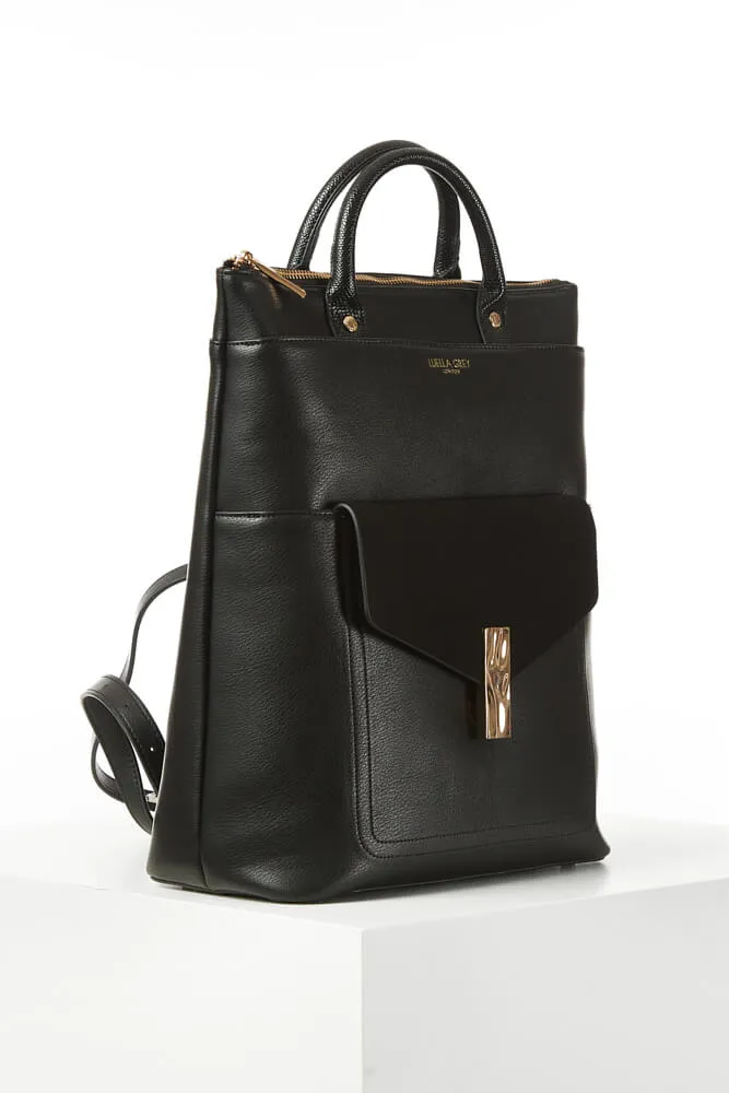 Audrey Black Laptop Backpack