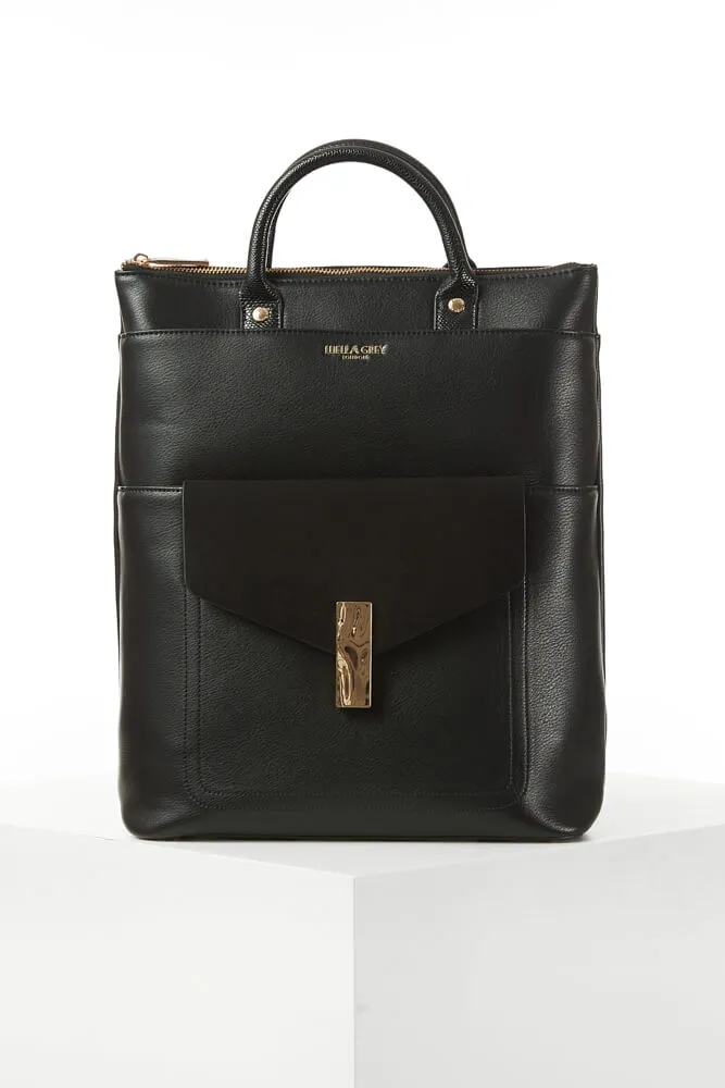 Audrey Black Laptop Backpack