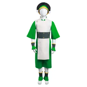 Avatar: The Last Airbender Halloween Carnival Suit Toph bengfang Cosplay Costume Kids Children Vest Pants Outfit