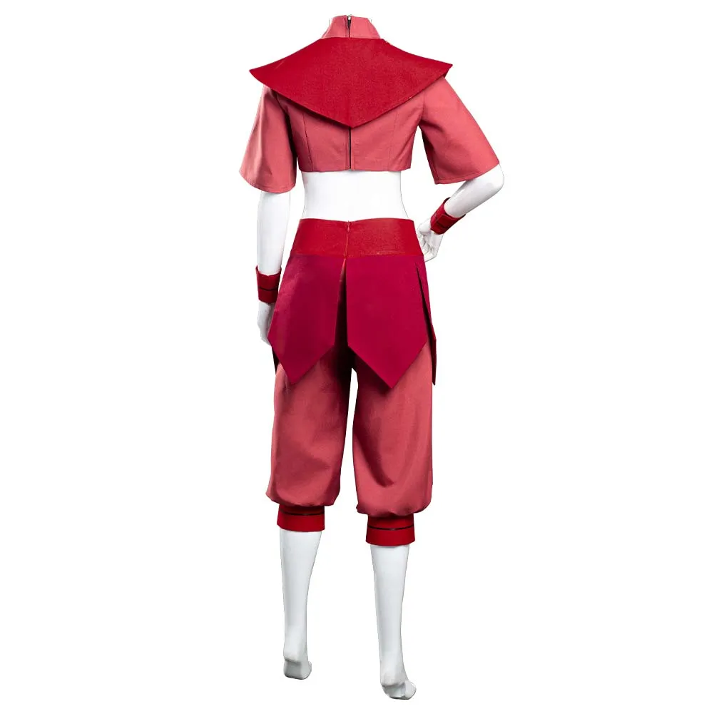 Avatar: The Last Airbender Halloween Carnival Suit Ty Lee Cosplay Costume Jumpsuit Outfit