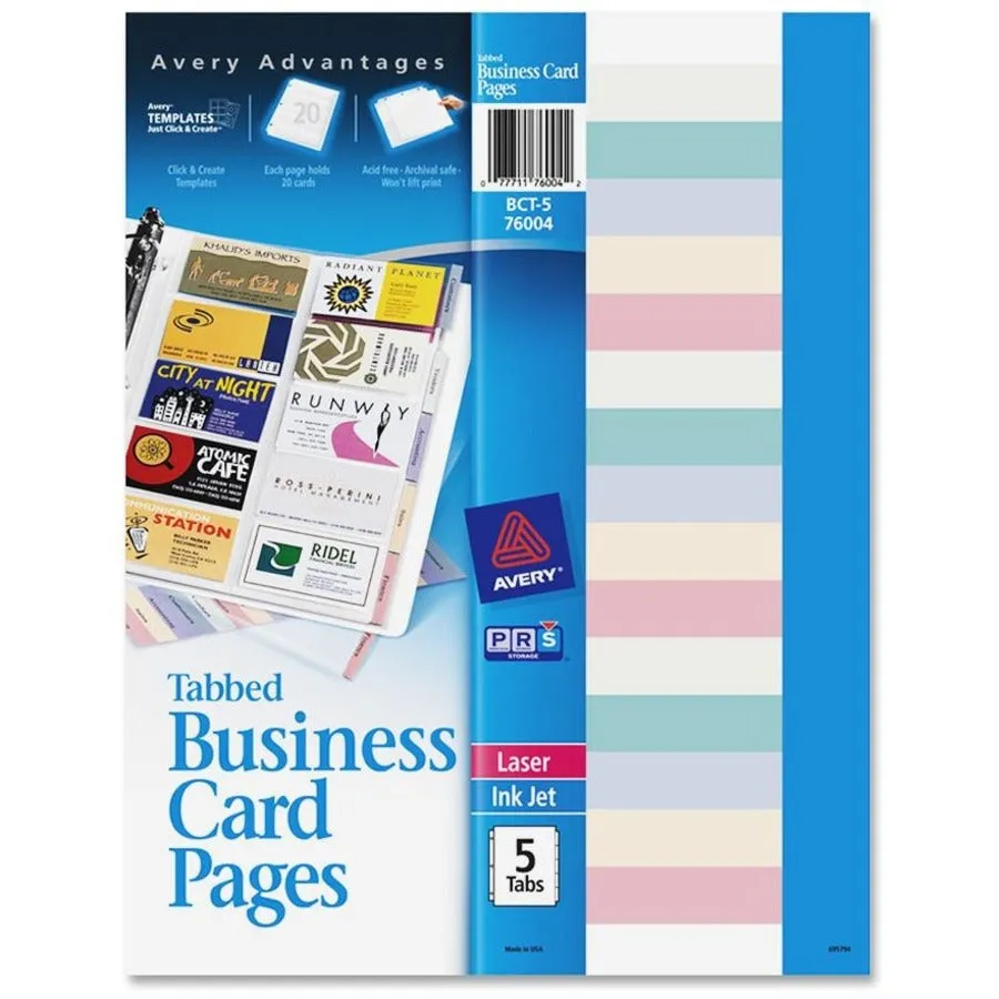 Avery® Business Card Pages