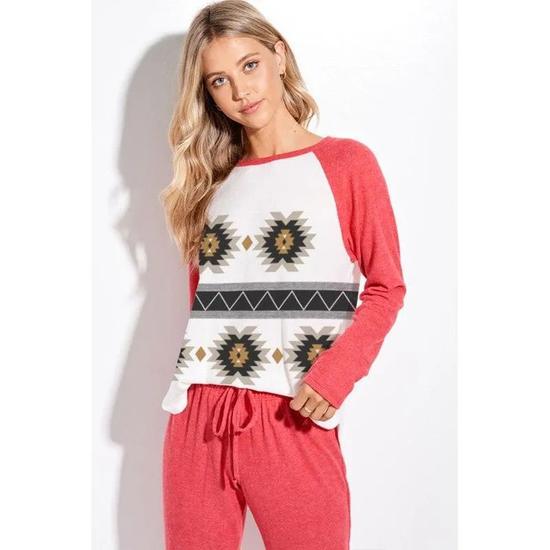 Aztec Lounge Wear Set