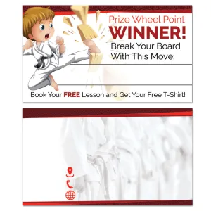 B90Z Prize Wheel • Business Card Passes