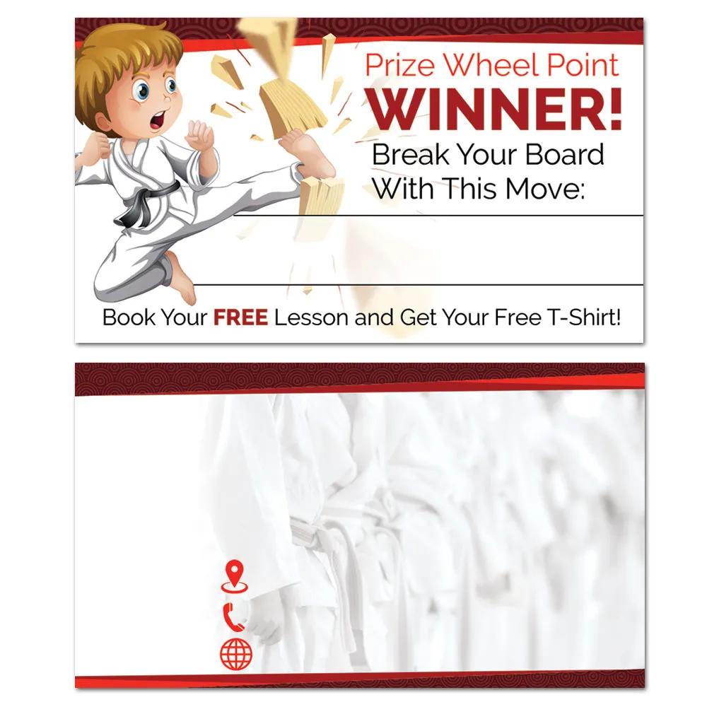 B90Z Prize Wheel • Business Card Passes