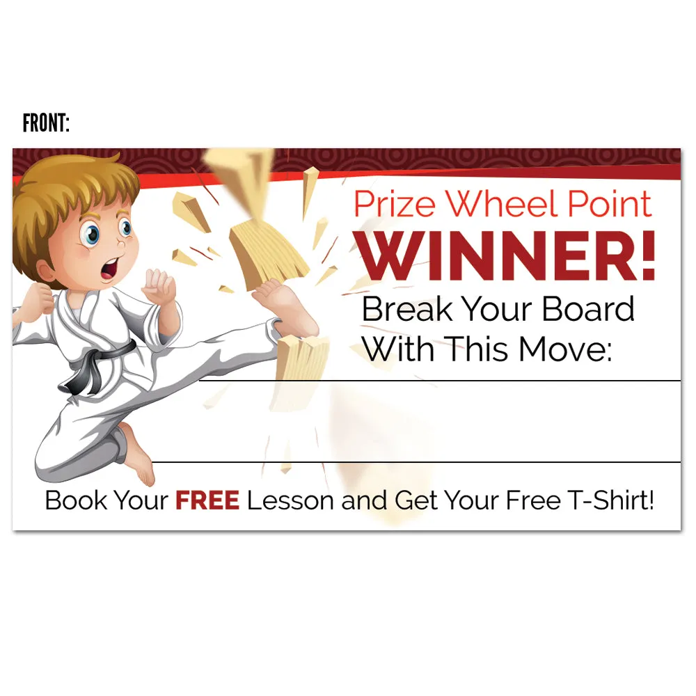 B90Z Prize Wheel • Business Card Passes