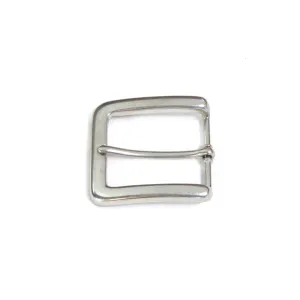 BA-001  1 1/2" Belt Buckle- Antique Nickel