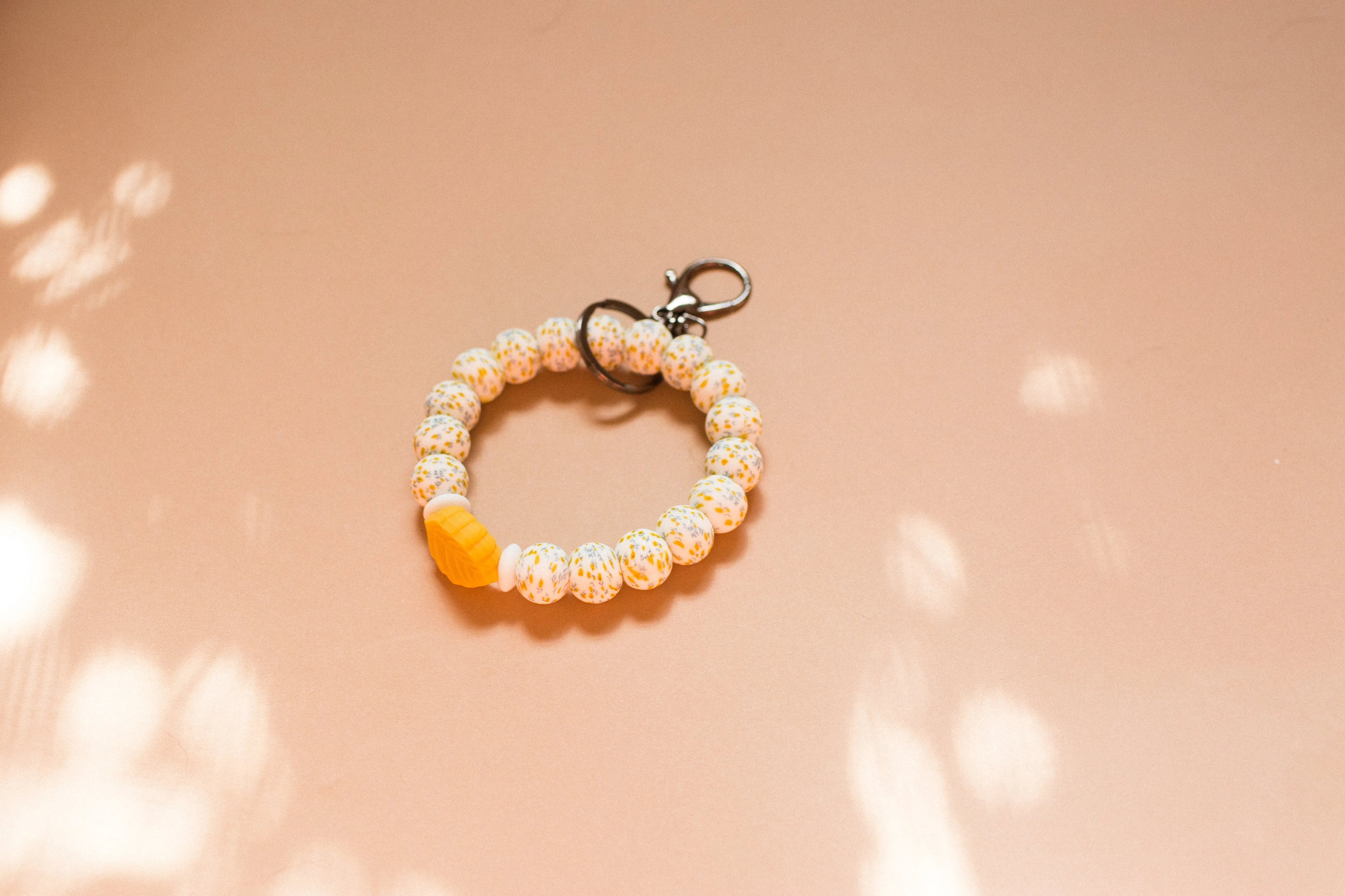 Baby Gift Set | Personalized Pacifier Clip, Wooden Rattle & Wristlet Keyring | Bead Sprout