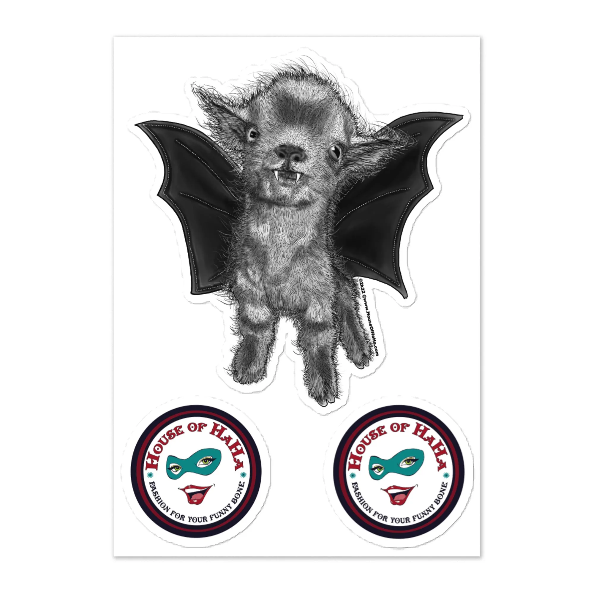 Baby Goat Vampire SUPER XL Sticker