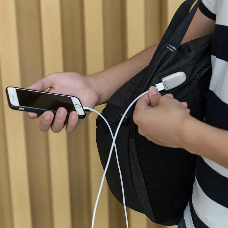 Backpack USB Charging & Anti-Theft <br> Nylon