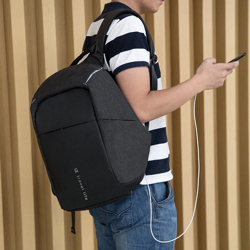 Backpack USB Charging & Anti-Theft <br> Nylon