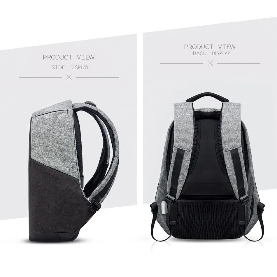Backpack USB Charging & Anti-Theft <br> Nylon