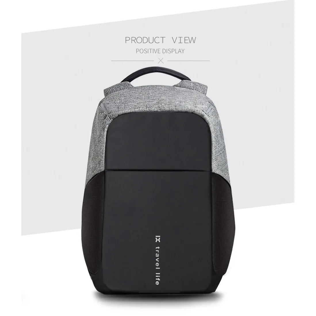 Backpack USB Charging & Anti-Theft <br> Nylon