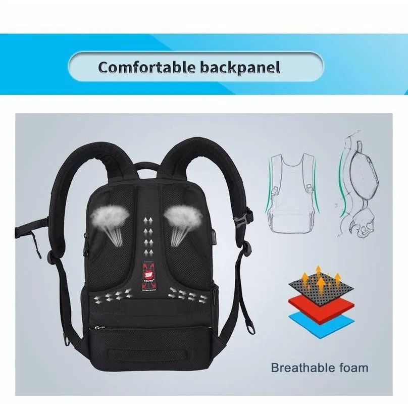 Backpack USB Charging<br> Nylon