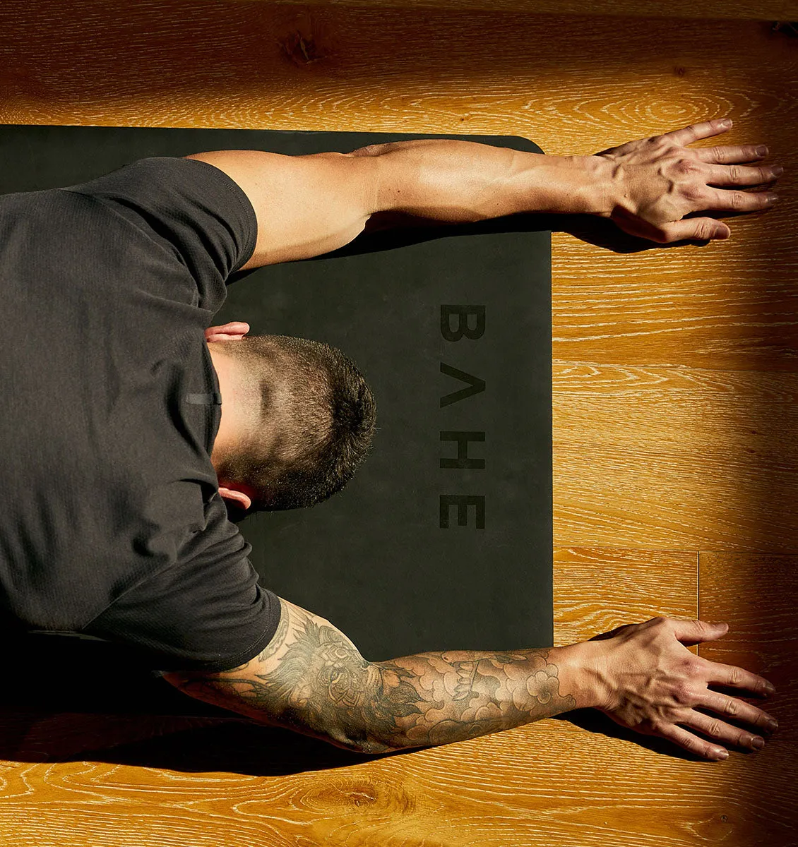 BAHE Power Hold Yoga Mat - 4mm - Anthracite